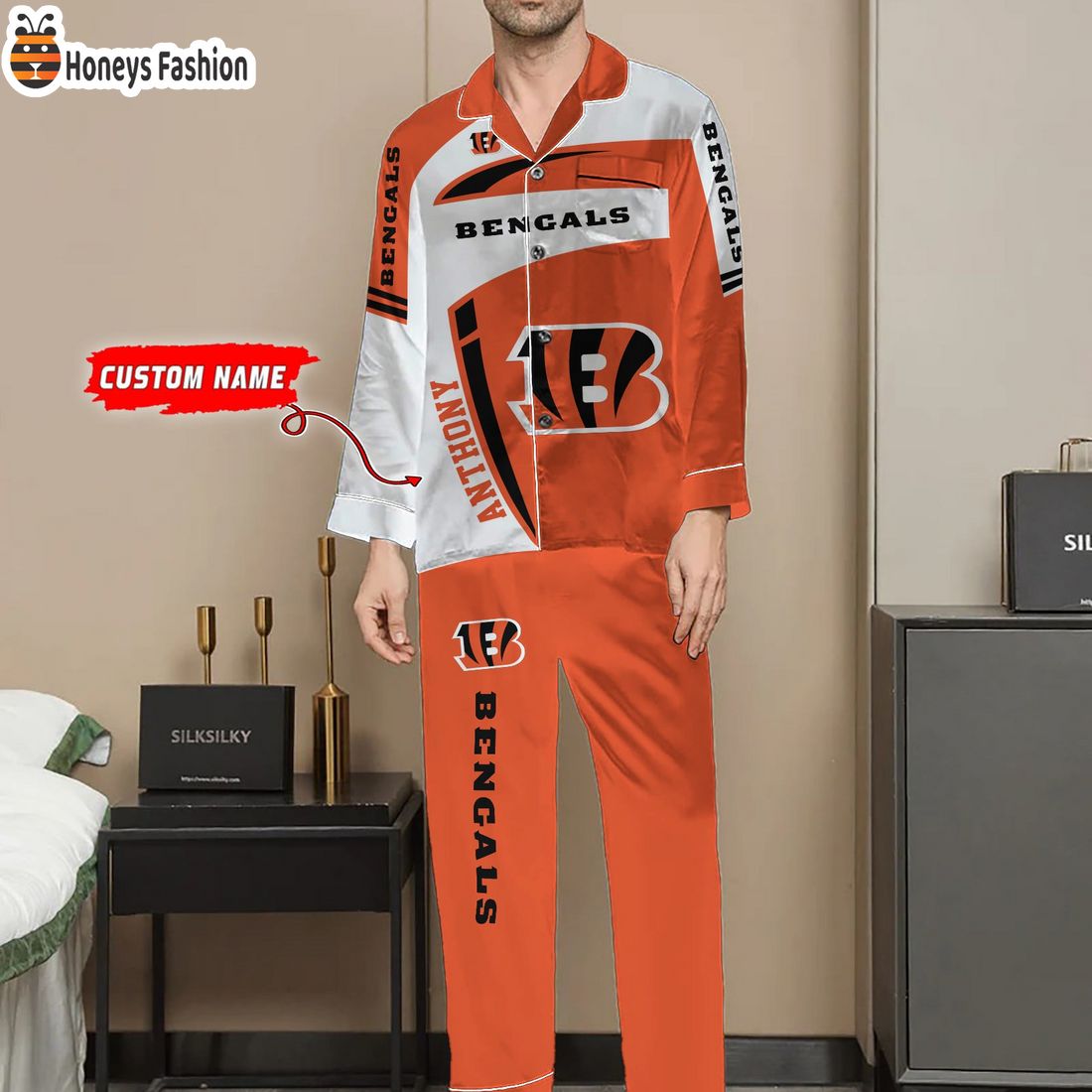 Cincinnati Bengals NFL Family Premium Pajama Sets
