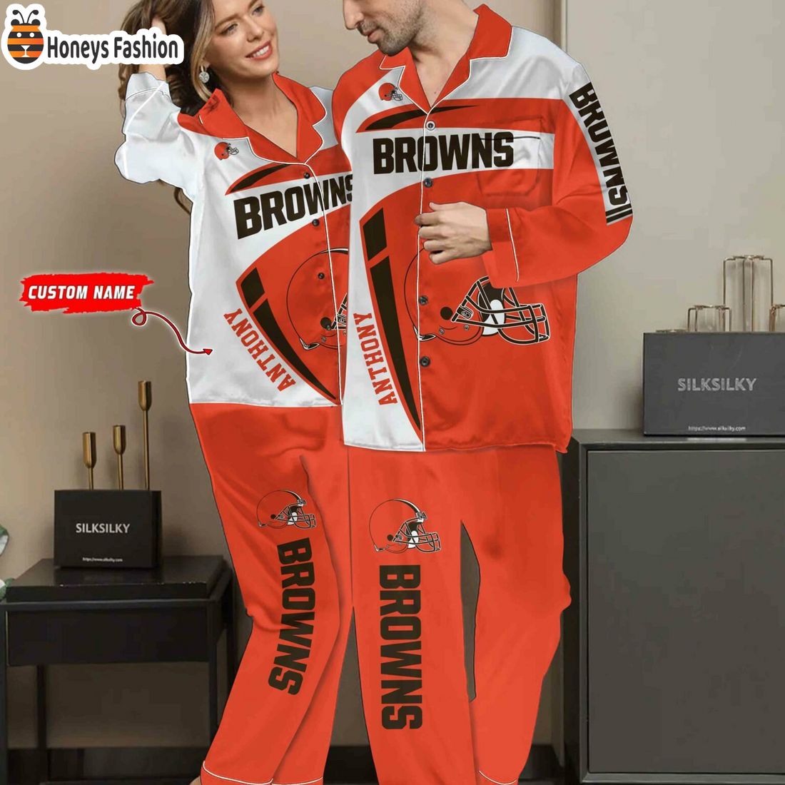 Cleveland Browns NFL Family Premium Pajama Sets