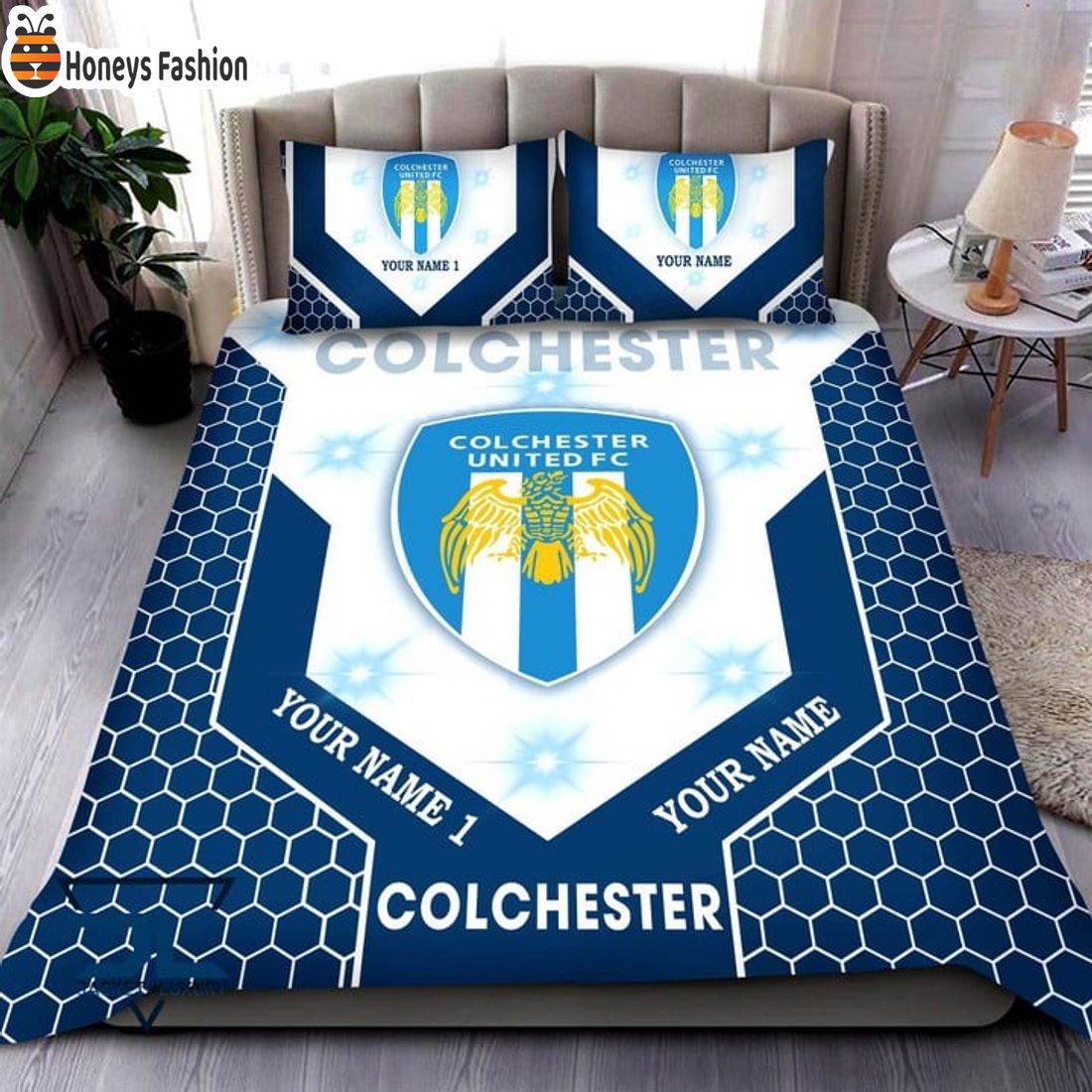 Colchester United Personalized Bedding Set