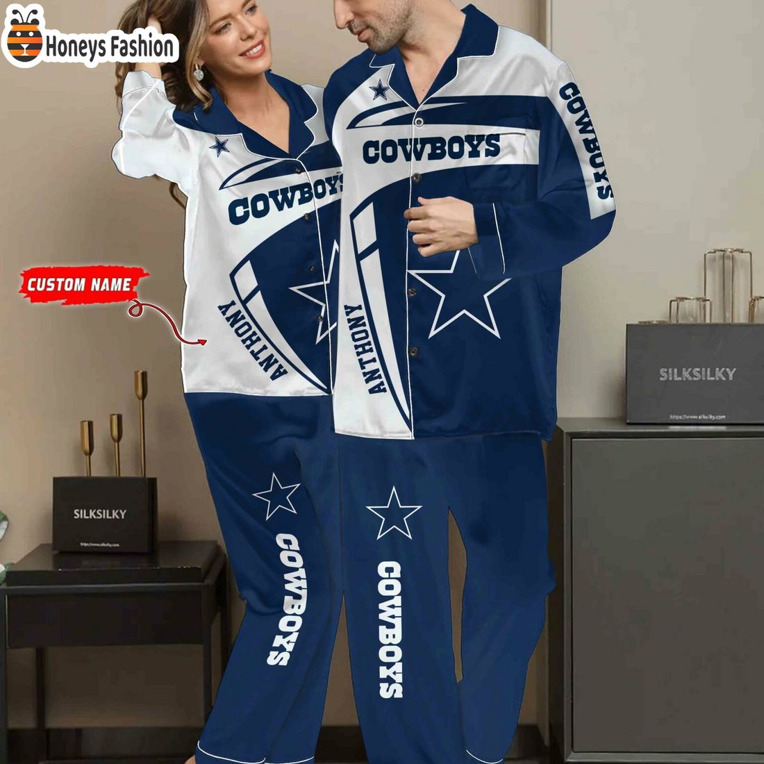 Dallas Cowboys NFL Family Premium Pajama Sets