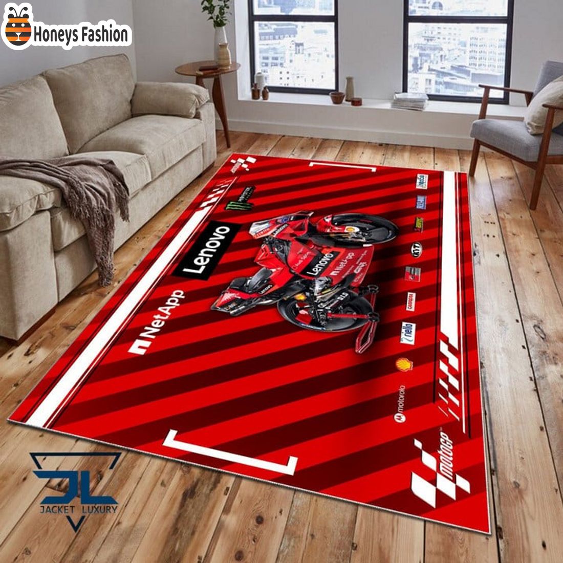 Ducati Corse Rug Carpet