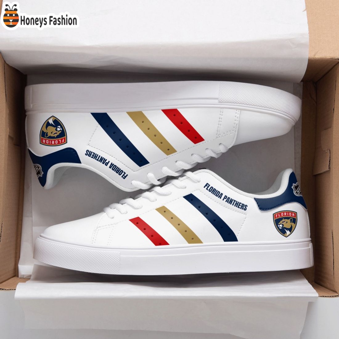 Florida Panthers NHL Stan Smith Skate Shoes
