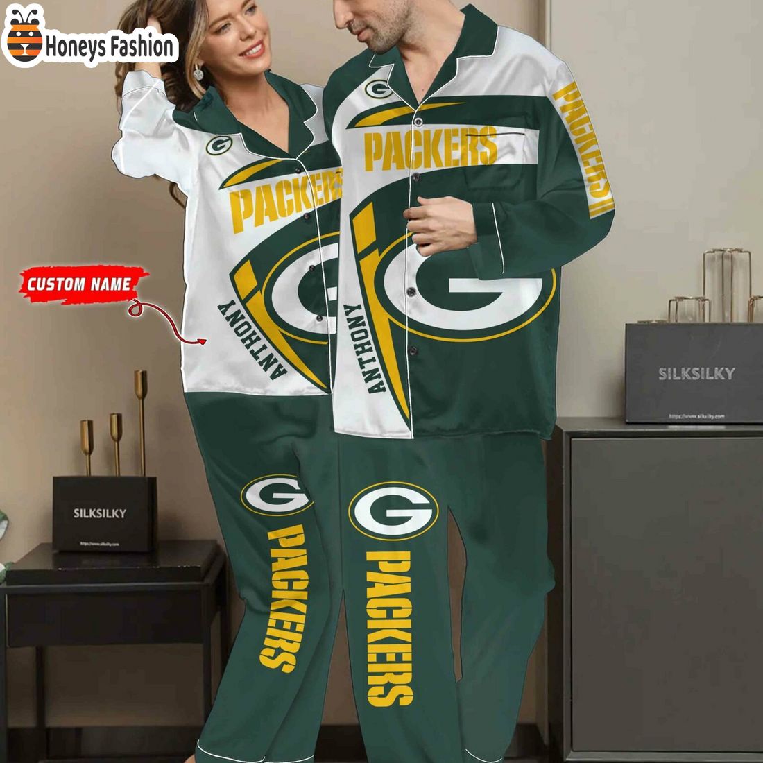 Green Bay Packers NFL Family Premium Pajama Sets