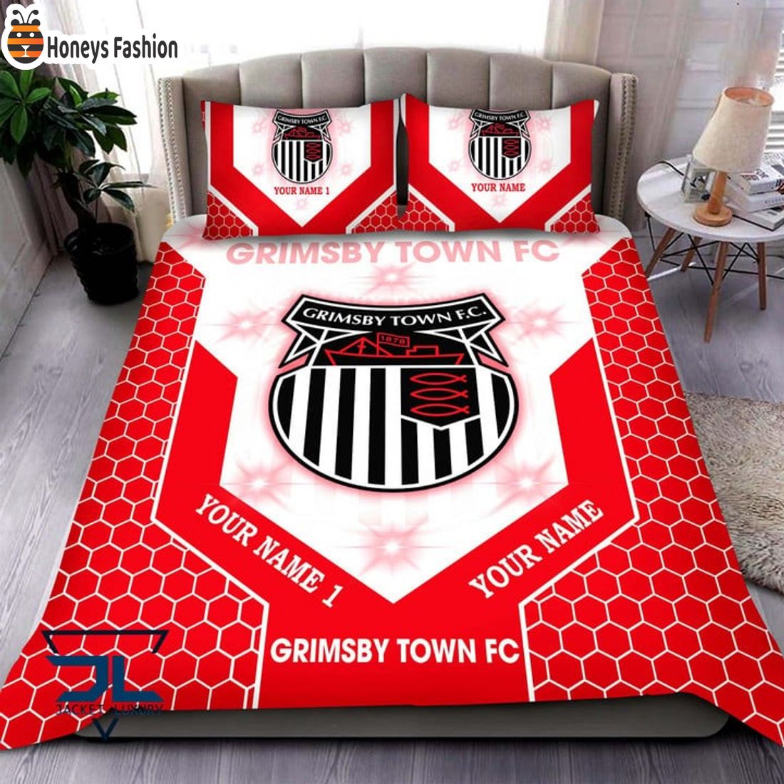 Grimsby Town Personalized Bedding Set