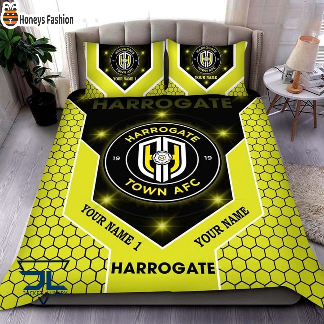 Harrogate Town AFC Personalized Bedding Set
