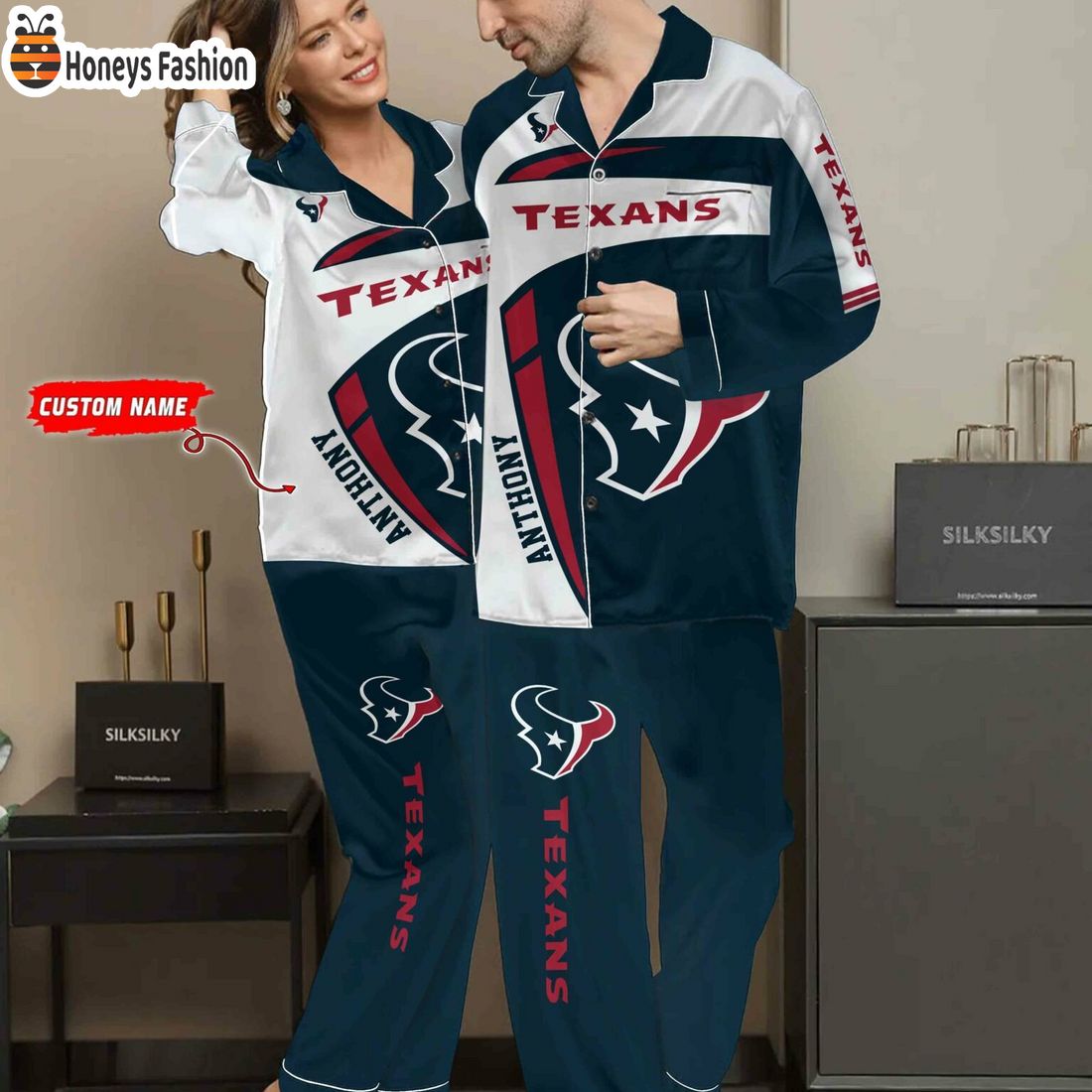 Houston Texans NFL Family Premium Pajama Sets
