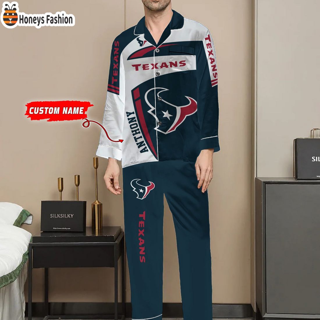 Houston Texans NFL Family Premium Pajama Sets