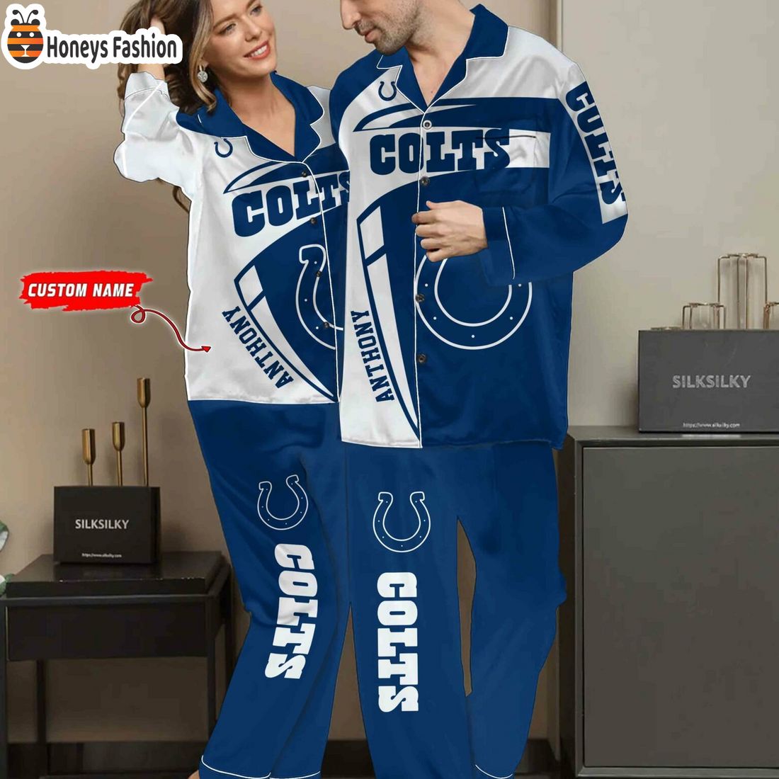 Indianapolis Colts NFL Family Premium Pajama Sets