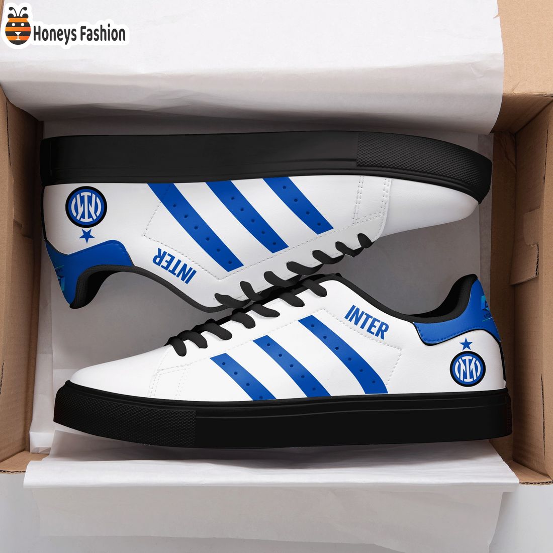 Inter Milan Serie A Stan Smith Shoes
