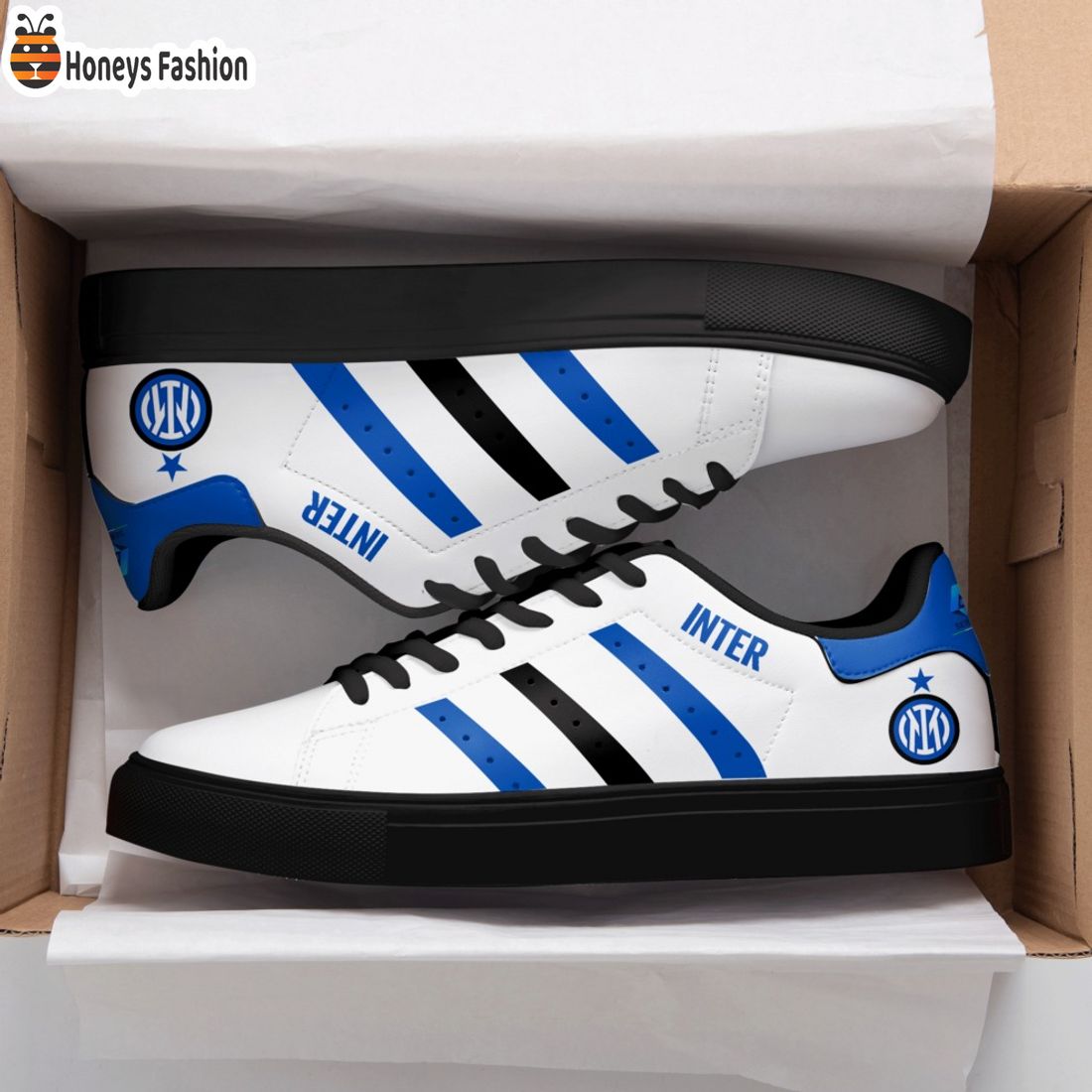 Inter Milan Serie A Stan Smith Skate Shoes