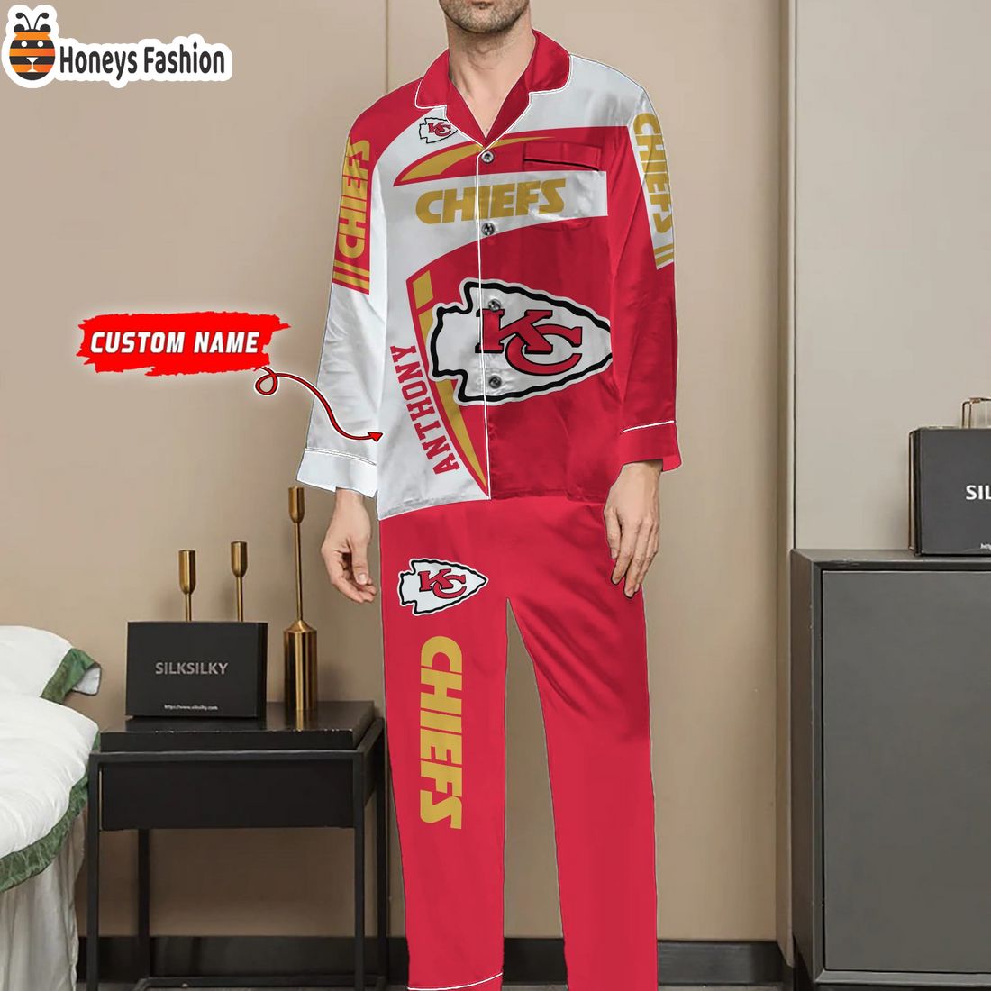 Kansas City Chiefs NFL Family Premium Pajama Sets