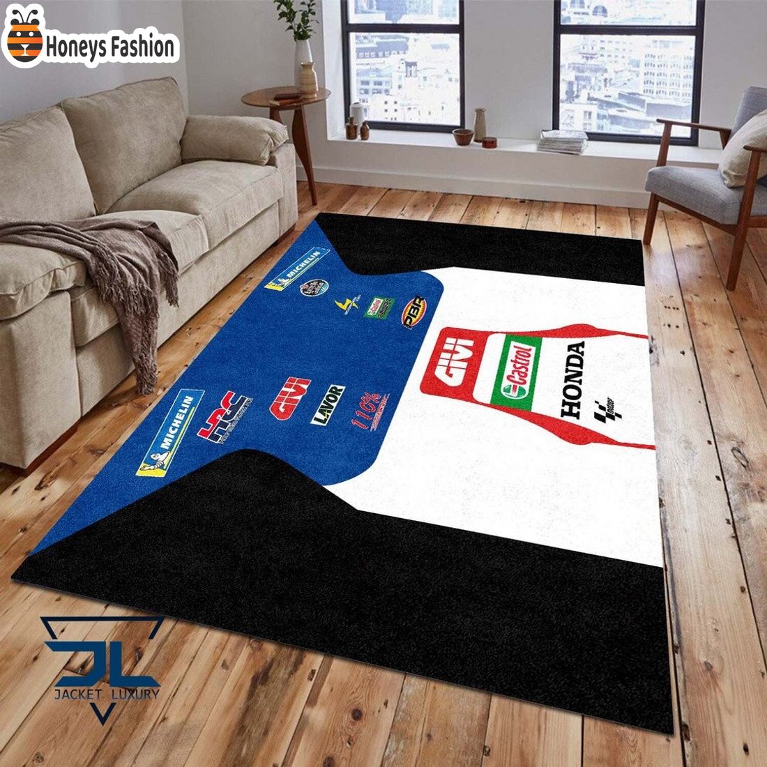 LCR Honda Team Rug Carpet