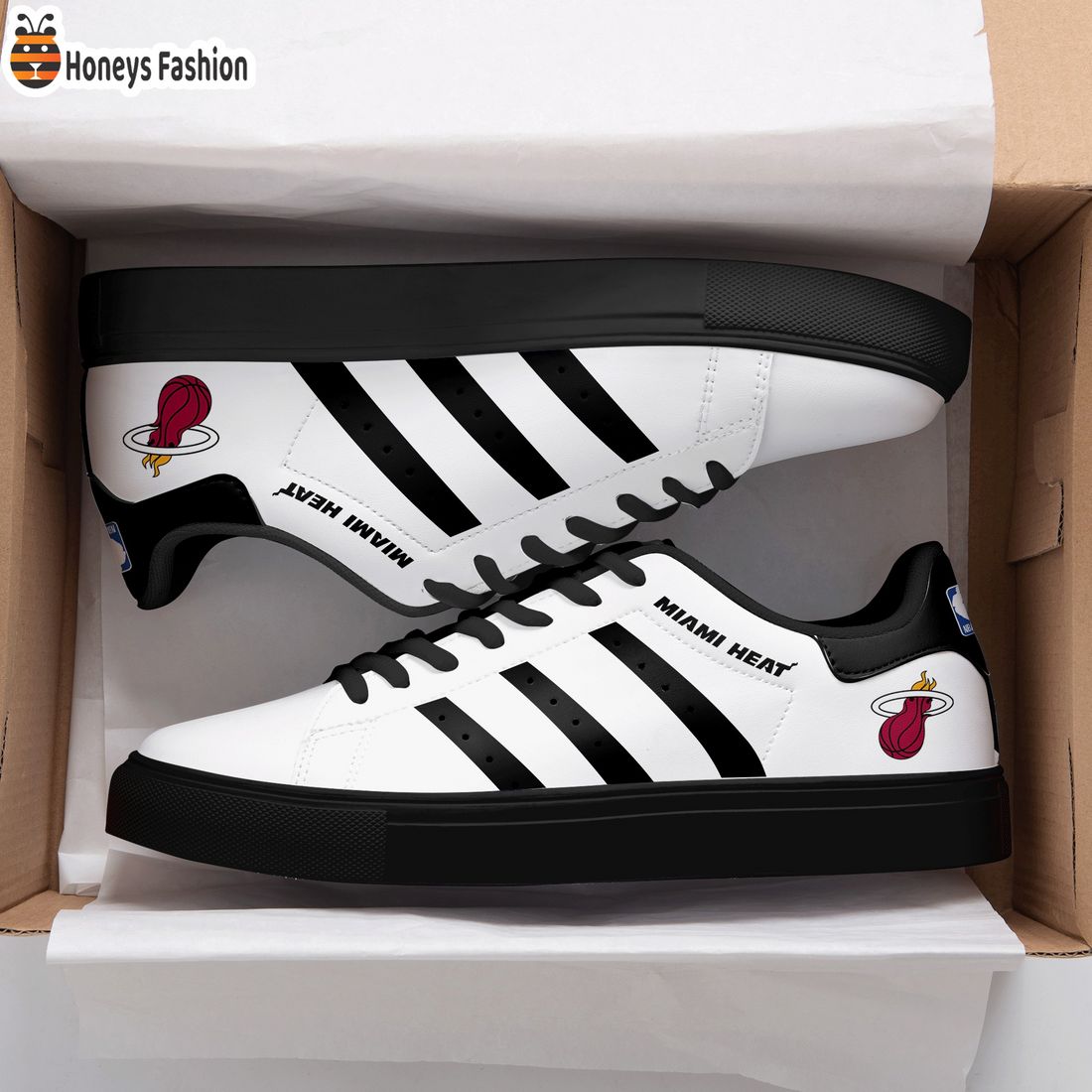 Miami Heat NBA Stan Smith Shoes