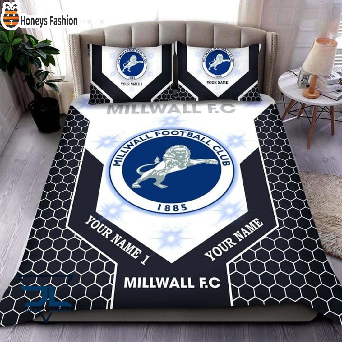 Millwall FC Personalized Bedding Set