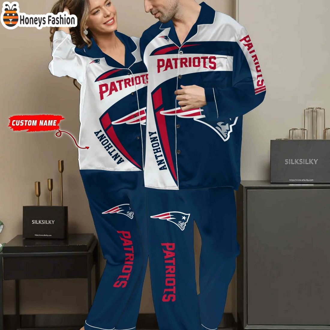 New England Patriots NFL Family Premium Pajama Sets