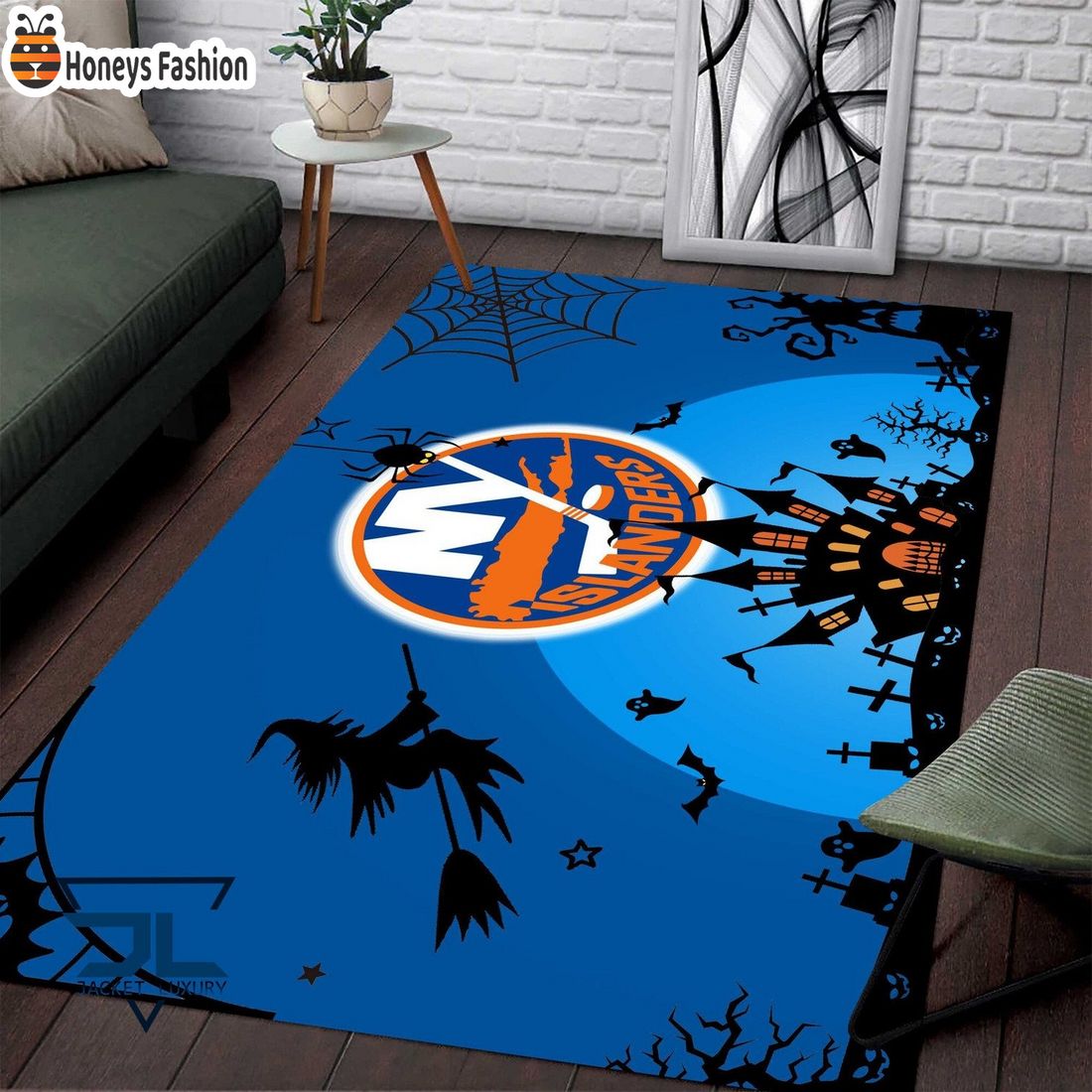 New York Islanders Halloween Rug Carpet