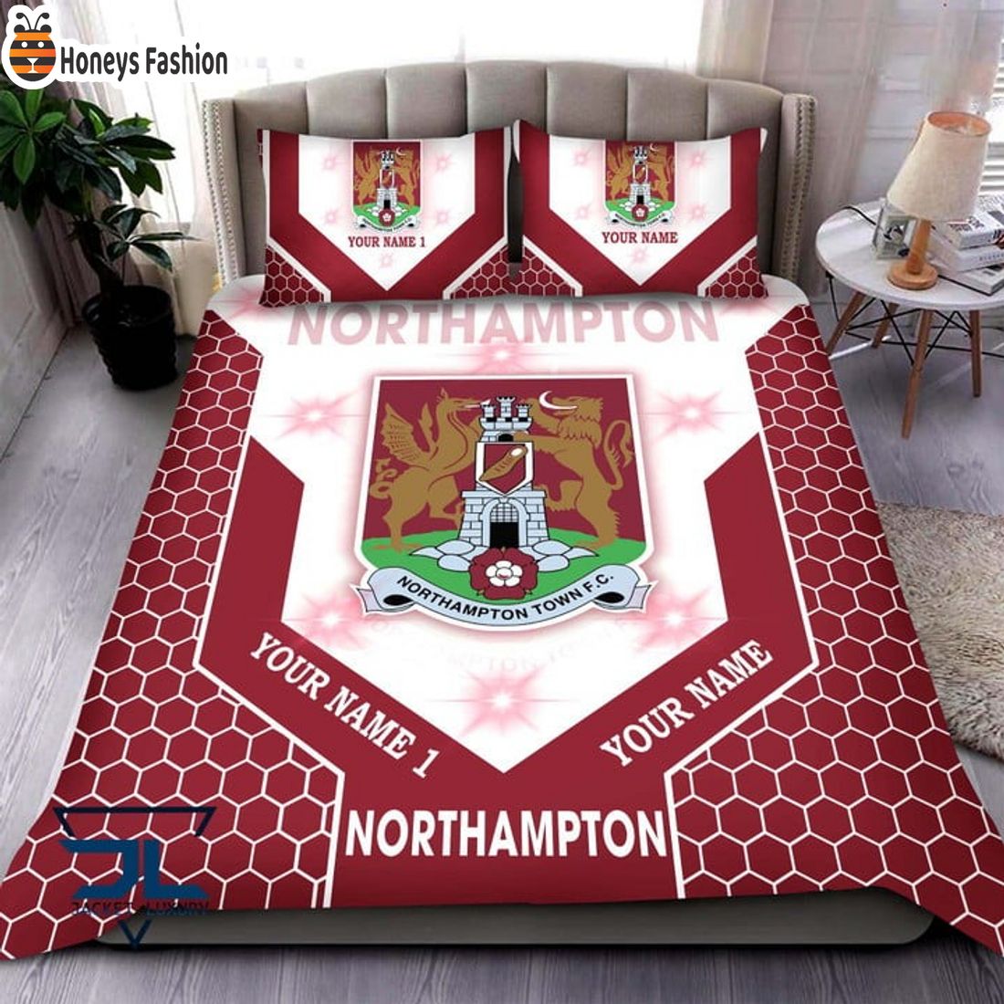 Northampton Town FC Personalized Bedding Set