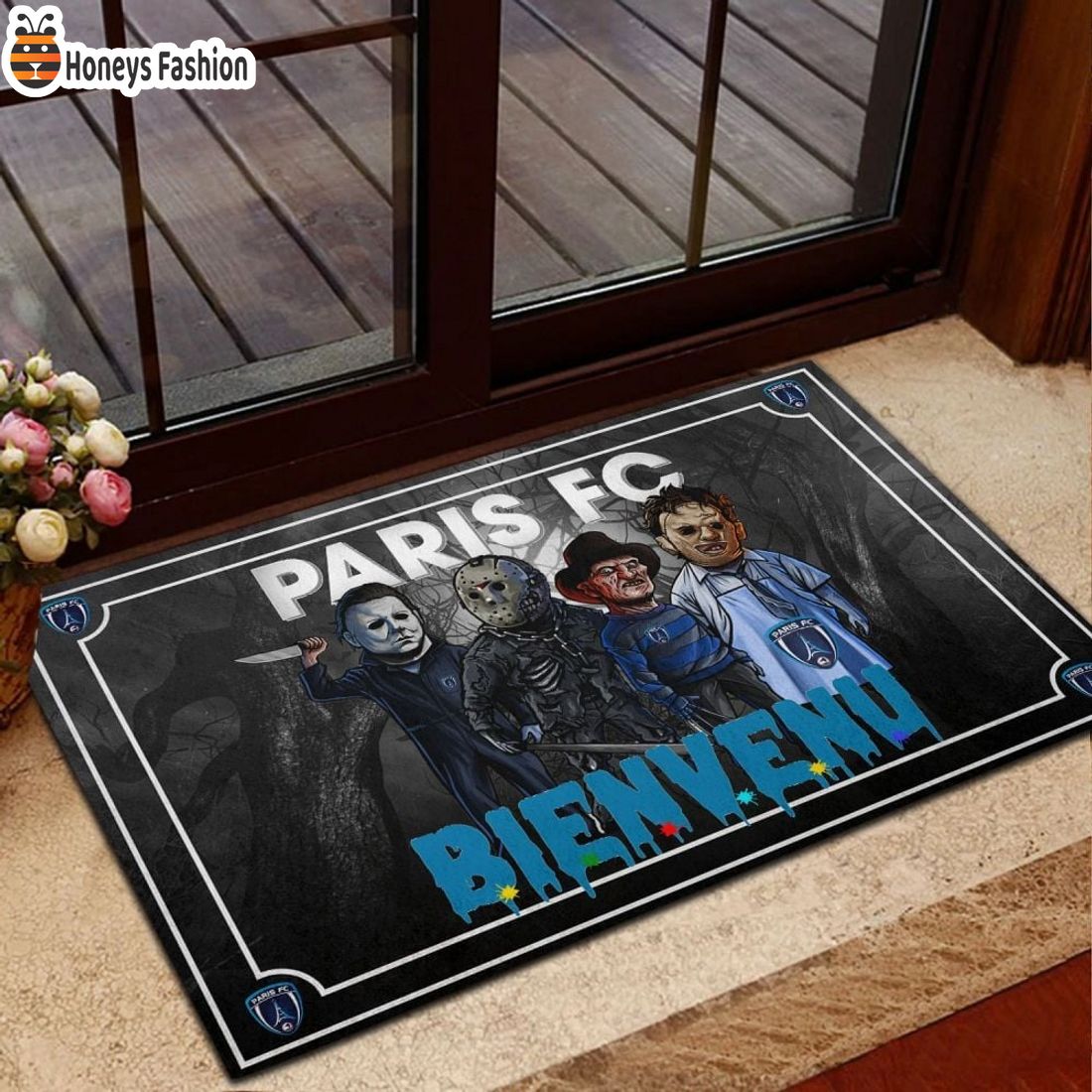 Paris FC Bienvenu Doormat