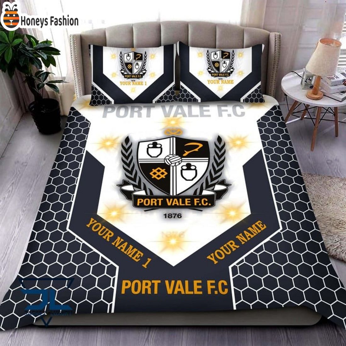 Port Vale Personalized Bedding Set