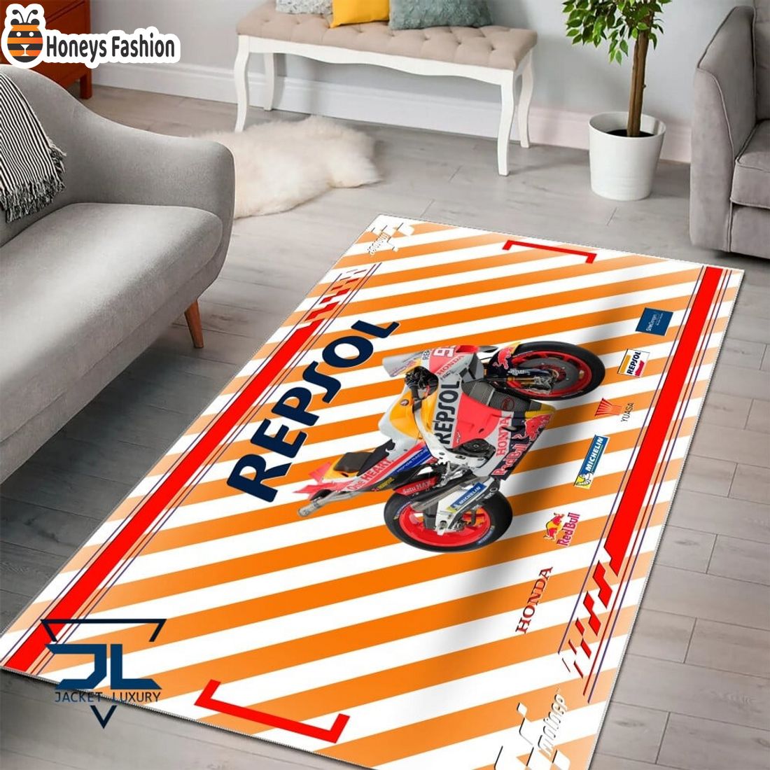 Repsol Honda Rug Carpet