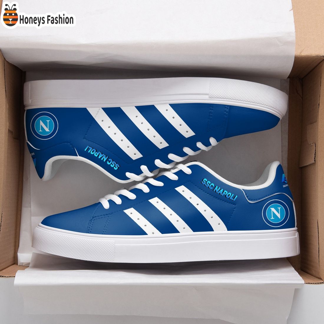SSC Napoli Serie A Stan Smith Skate Shoes
