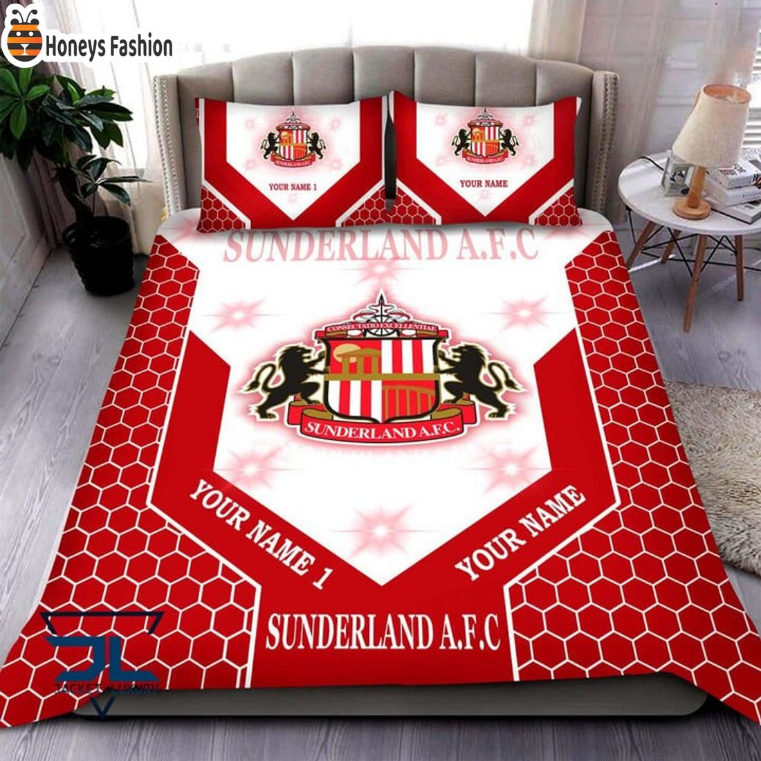 Sunderland AFC Personalized Bedding Set