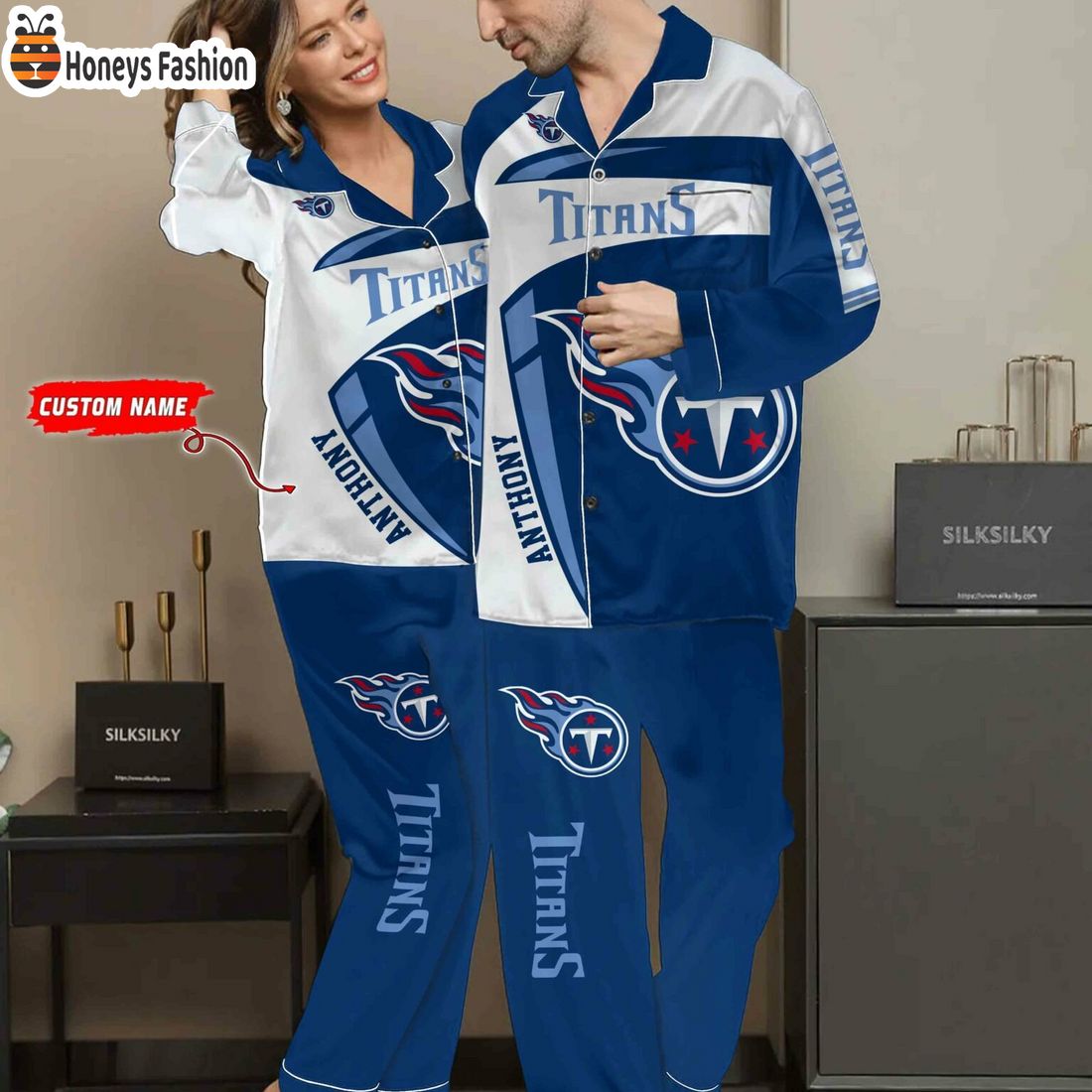 Tennessee Titans NFL Family Premium Pajama Sets