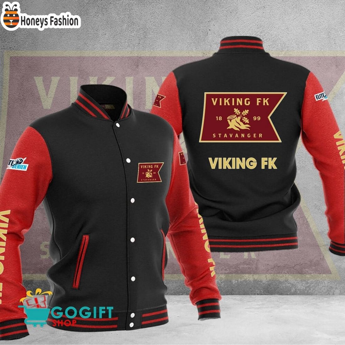 Viking Fotballklubb Baseball Jacket