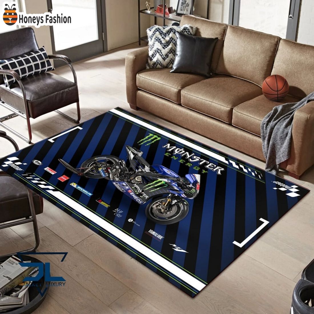 Yamaha Factory Racing Rug Carpet