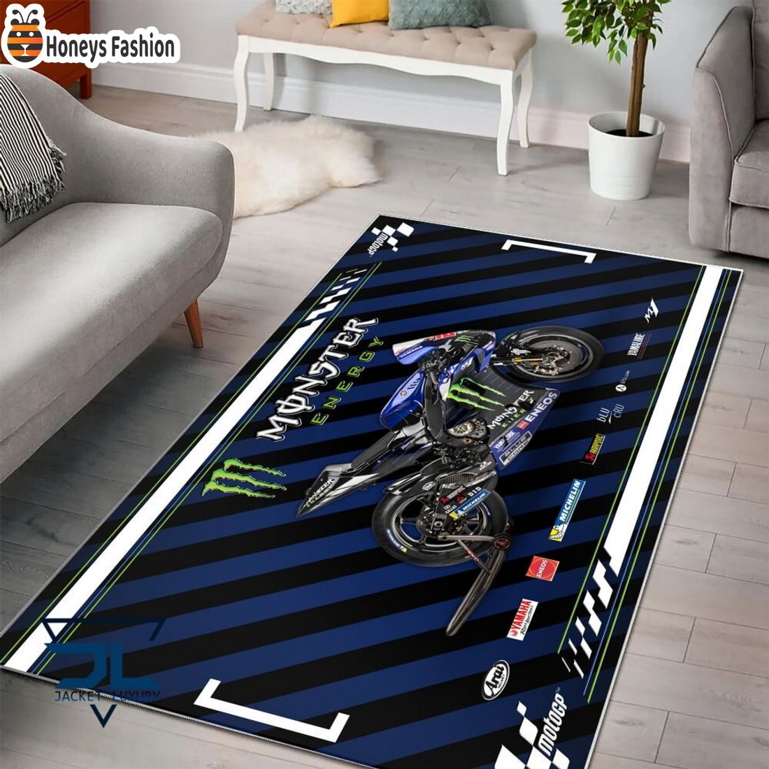 Yamaha Factory Racing Rug Carpet