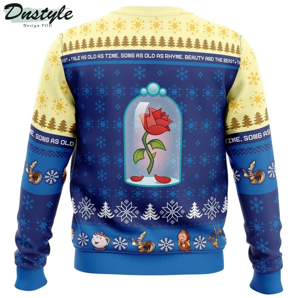 Beauty and the Beast Disney Ugly Christmas Sweater