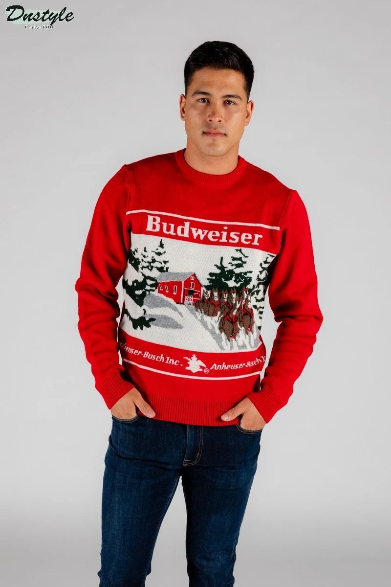 Budweiser Ugly Christmas Sweater