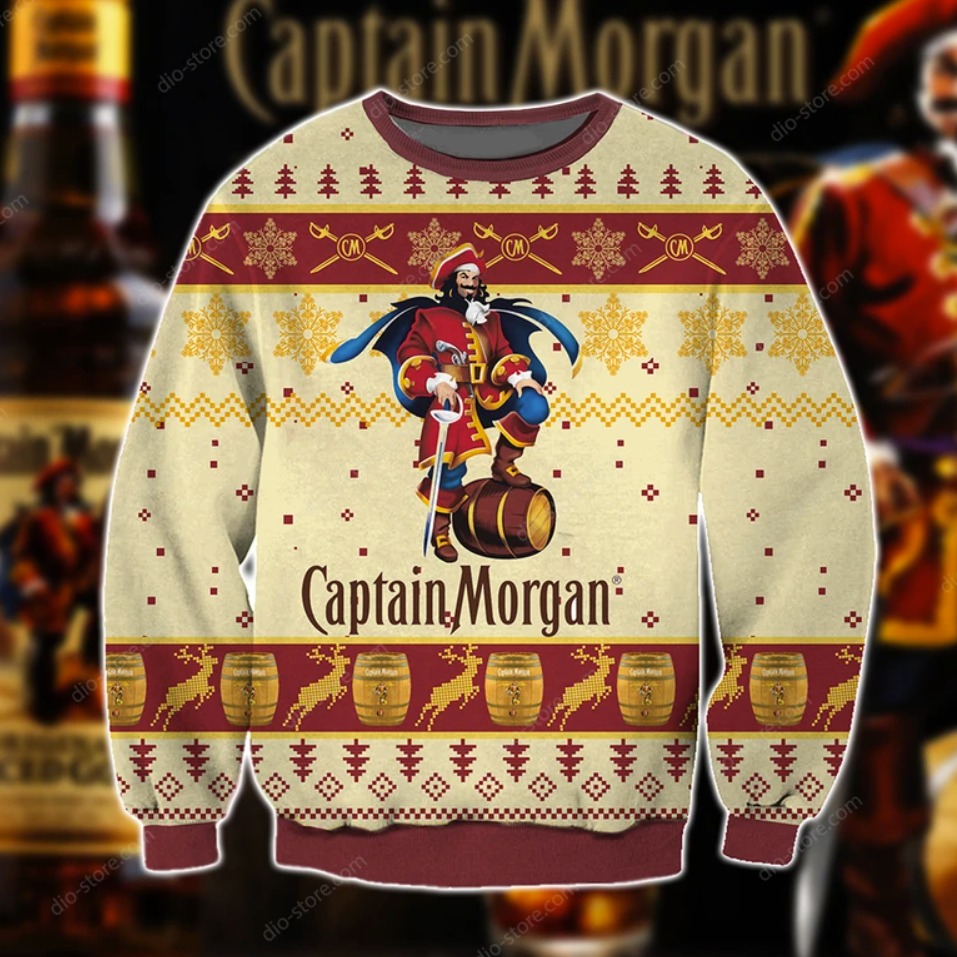 Captain Morgan ugly sweater