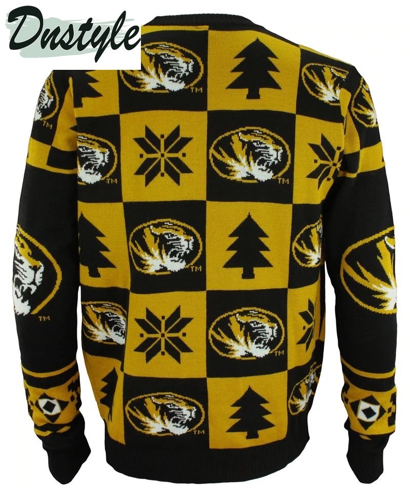 Missouri tigers NCAA ugly sweater