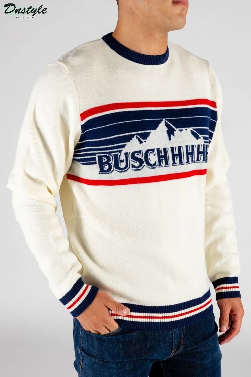The Original Buschhhhh ugly christmas sweater