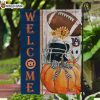 Auburn Tigers NCAA Halloween Welcome Flag