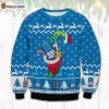 Bud Light Grinch Hand Ugly Christmas Sweater