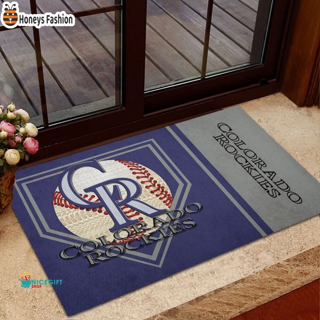 Colorado Rockies MLB Doormat