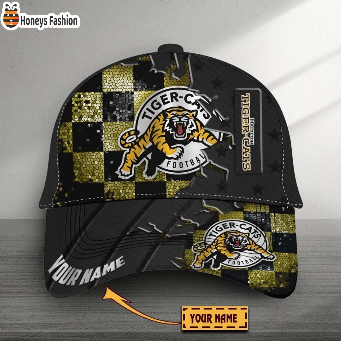 Hamilton Tiger Cats CFL Custom Name Classic Cap