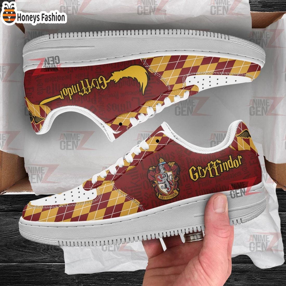 Harry Potter Gryffindor Air Force 1 Sneakers