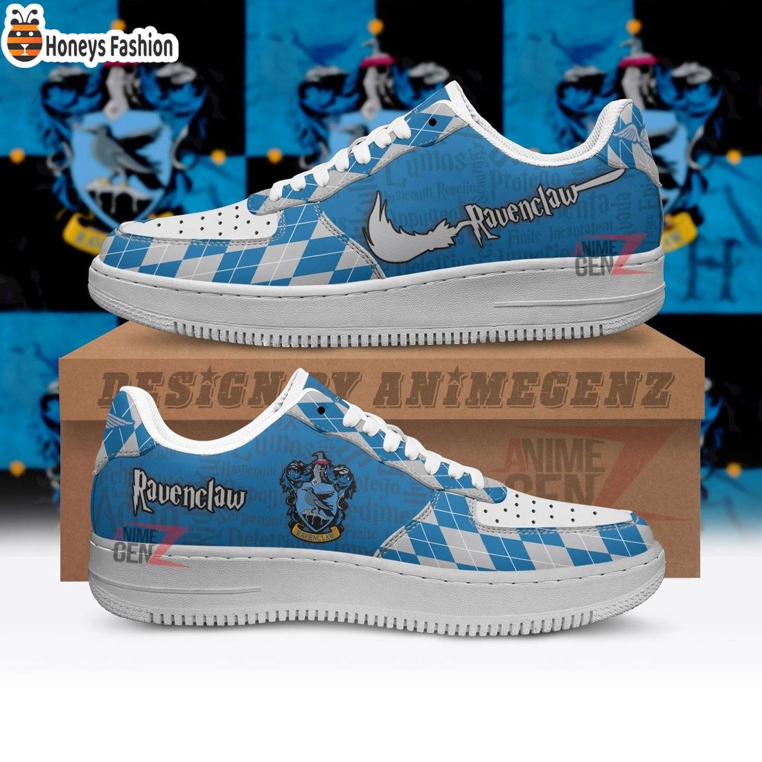 Harry Potter Ravenclaw Air Force 1 Sneakers