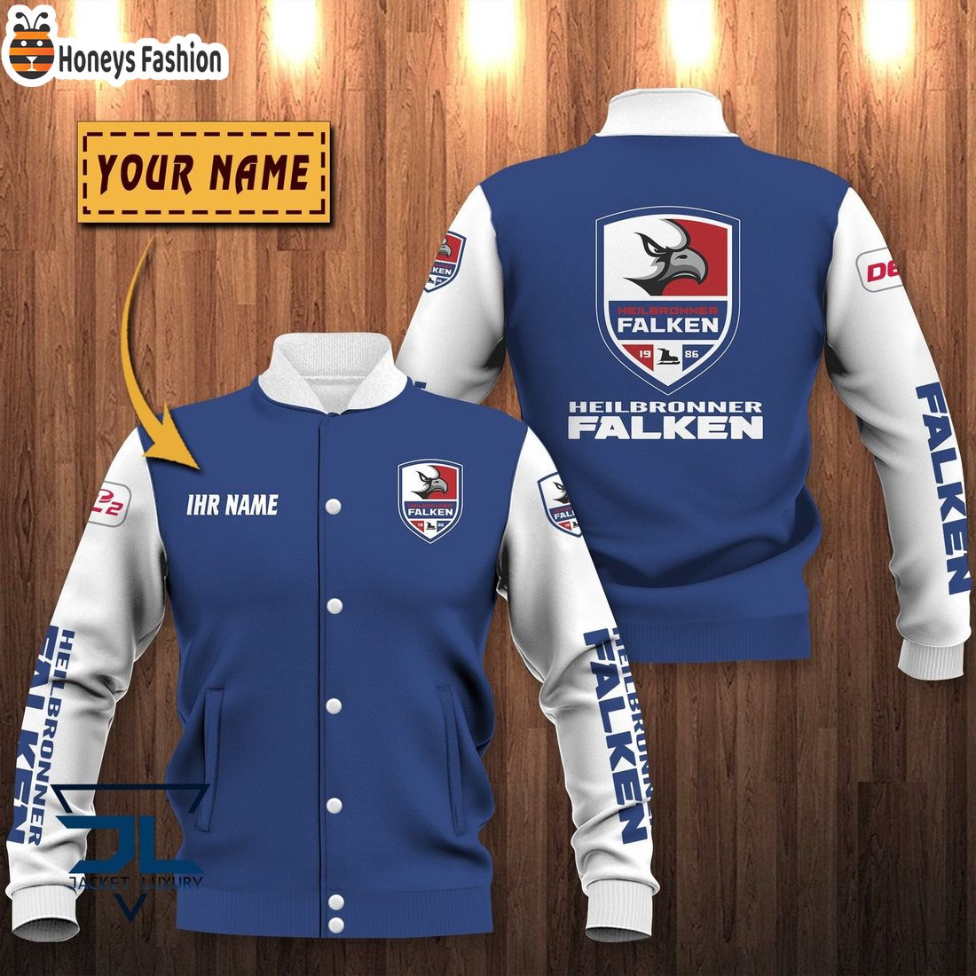 Heilbronner Falken Custom Name Baseball Jacket