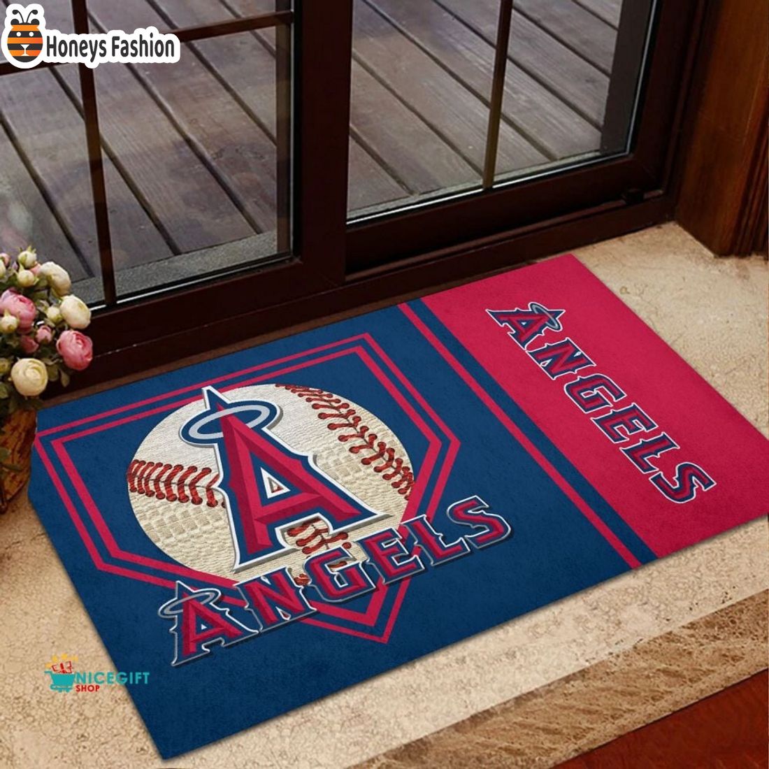 Los Angeles Angels MLB Doormat