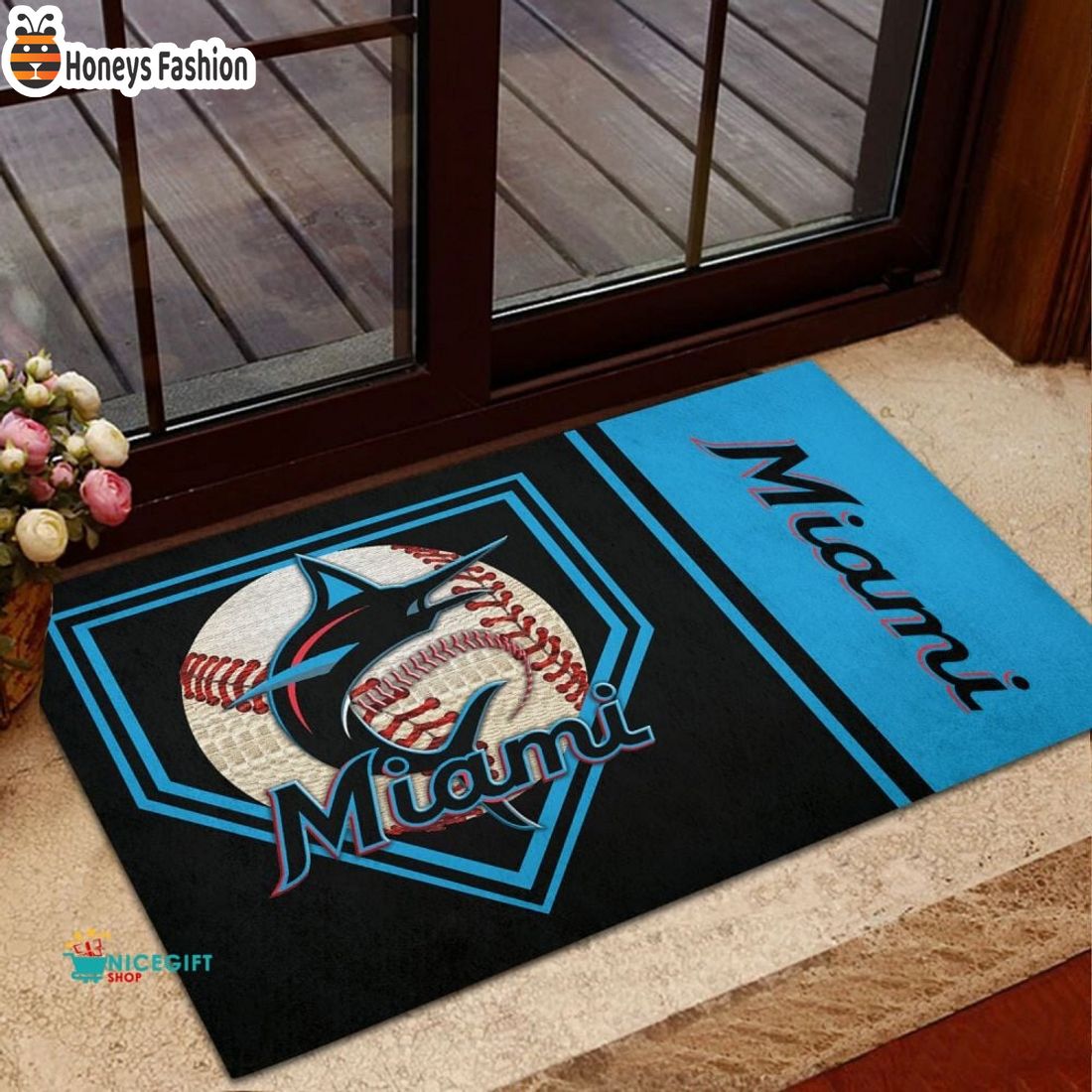Miami Marlins MLB Doormat