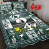 Michigan State Spartans NCAA Snoopy Custom Name Bedding Set