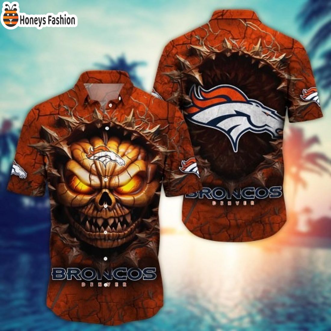 NFL Denver Broncos Hawaiian Shirt