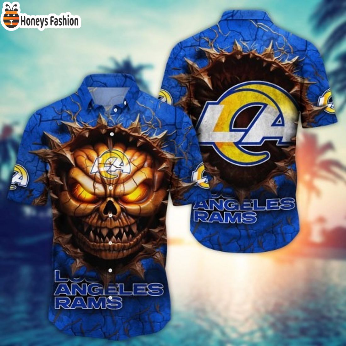 NFL Los Angeles Rams Hawaiian Shirt