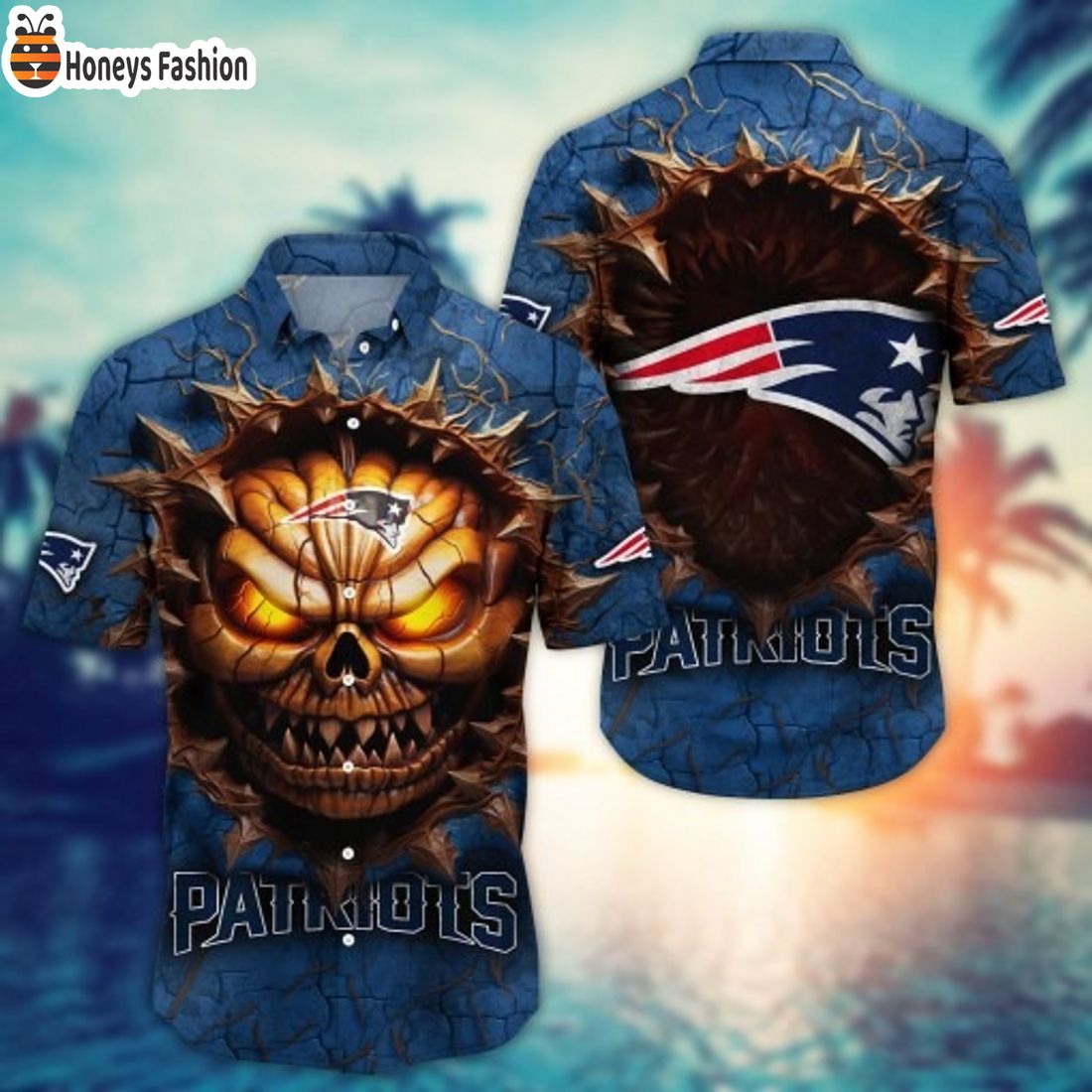 NFL New England Patriots Hawaiian Shirt