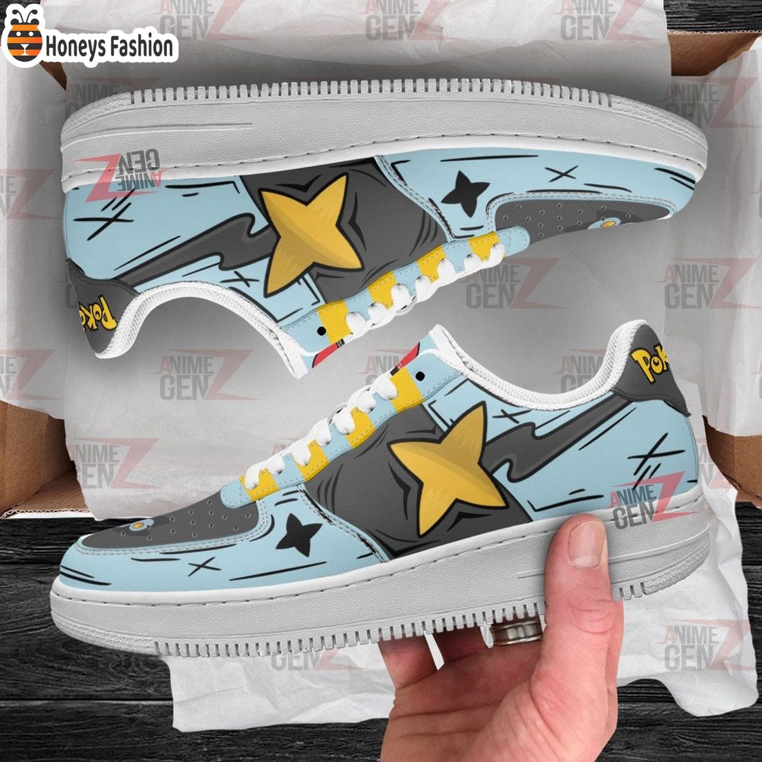 Pokemon Luxray Air Force 1 Sneakers