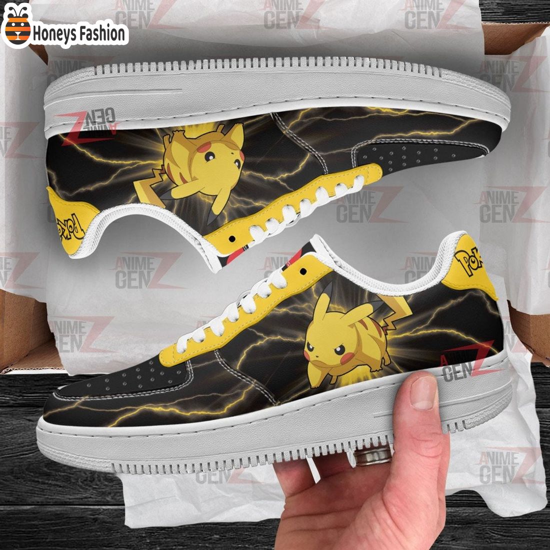 Pokemon Pikachu Air Force 1 Sneakers